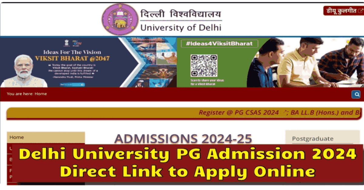 Delhi University PG