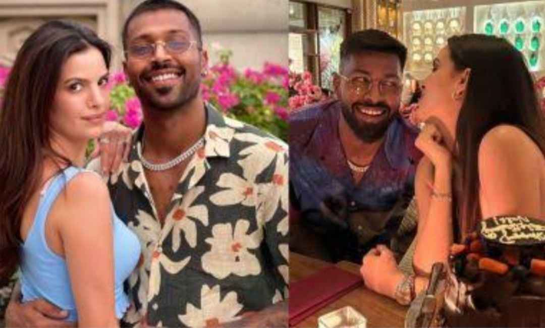 Hardik Pandya and Natasa