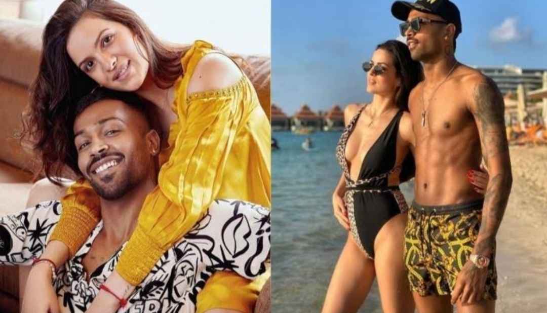 Hardik Pandya and Natasa