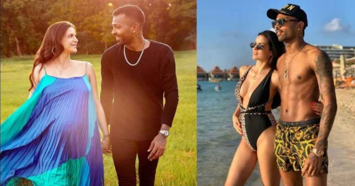 Hardik Pandya and Natasa