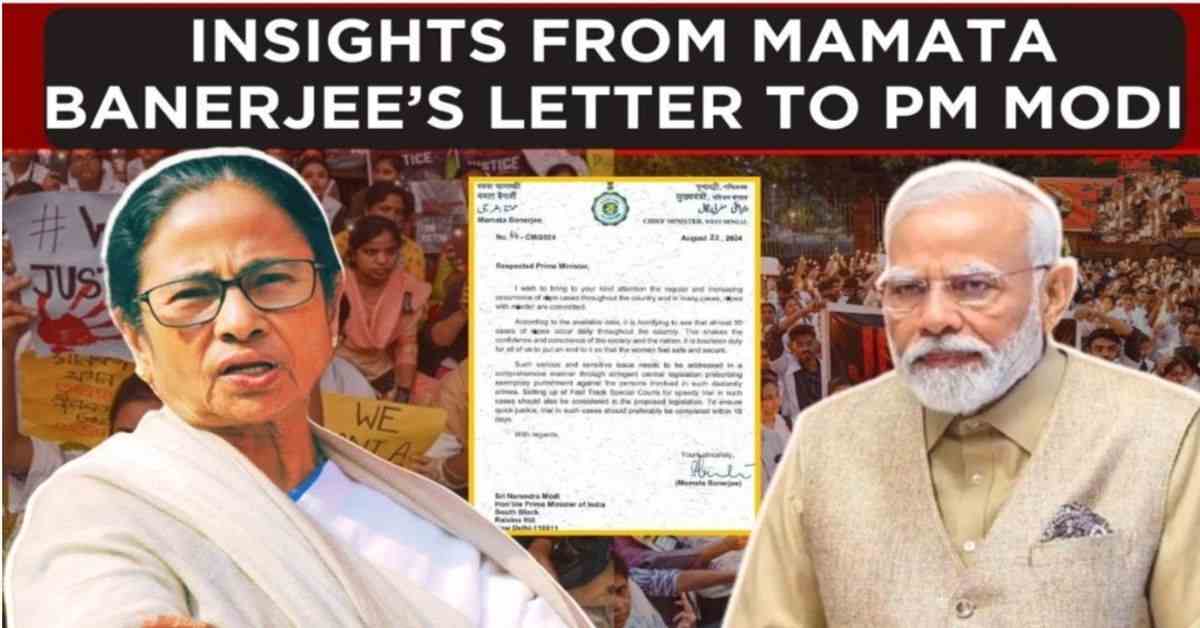 mamta banerjee's letter to pm modi