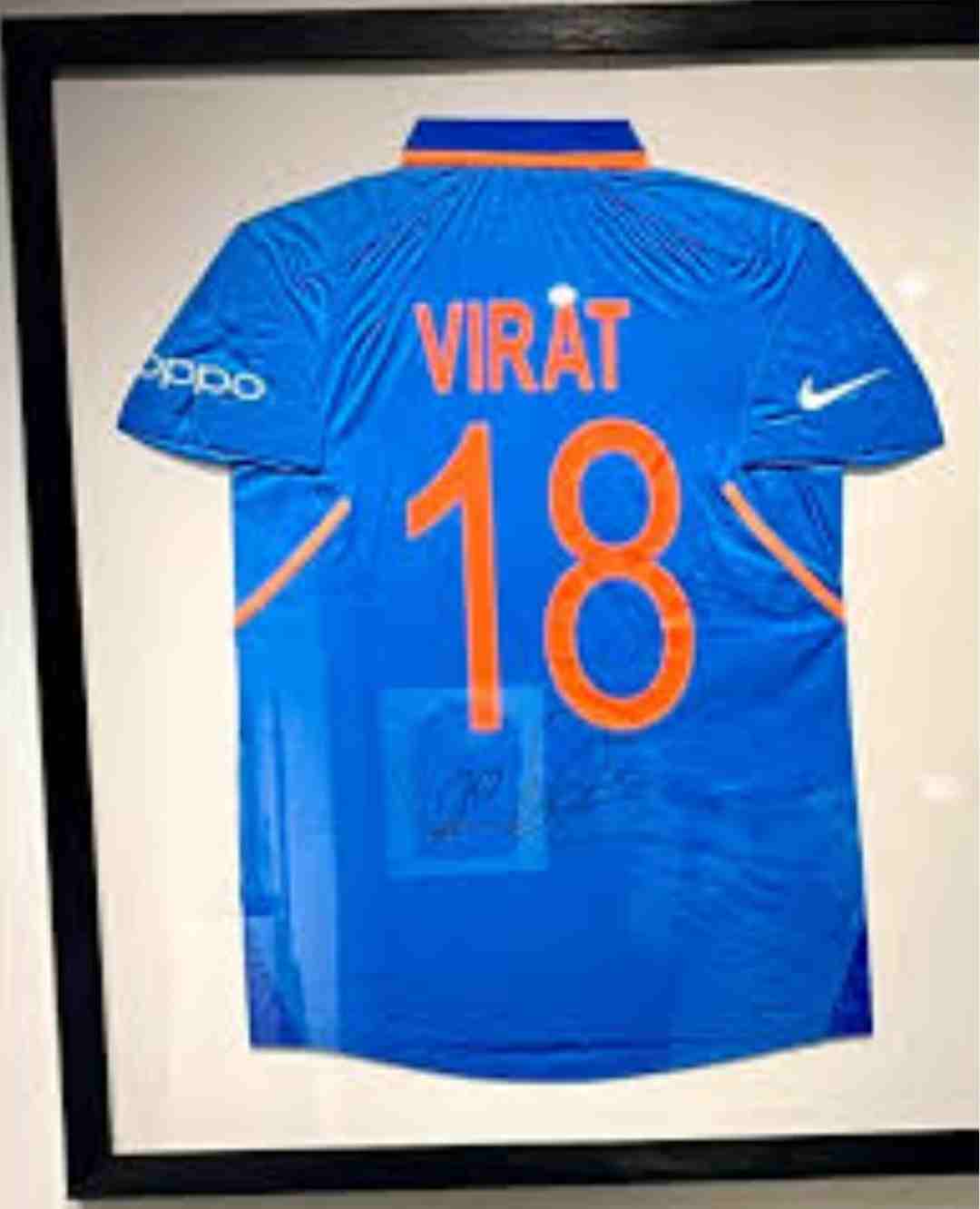 Virat Kohli Jersey Auctioned